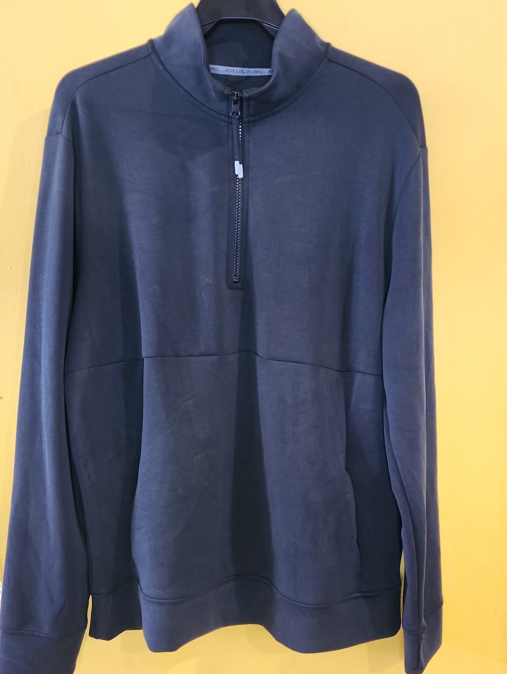 Athletic Works Men's Zip-Up Sweater Jacket - Charcoal